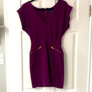 Purple French connection dress